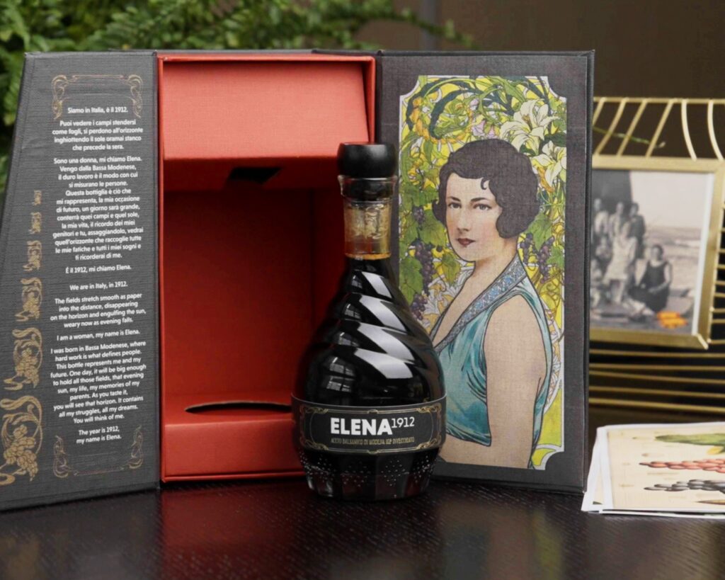 ELENA1912 Aged Balsamic Vinegar of Modena Aged PGI by Monari Federzoni 1912